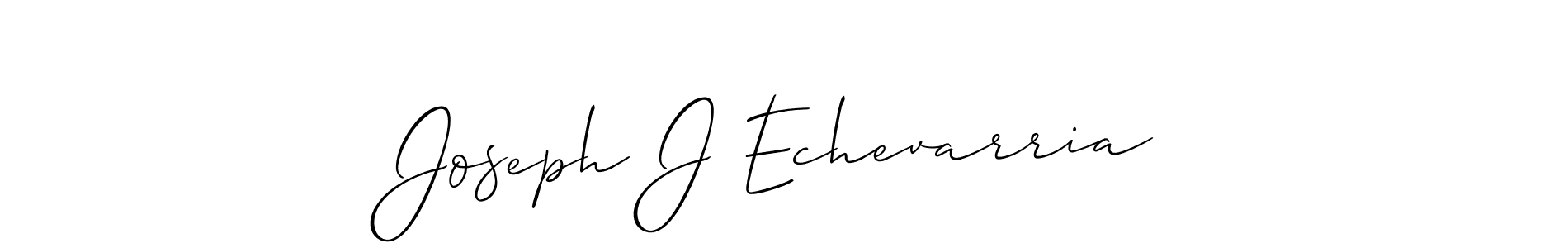 Best and Professional Signature Style for Joseph J Echevarria. Allison_Script Best Signature Style Collection. Joseph J Echevarria signature style 2 images and pictures png