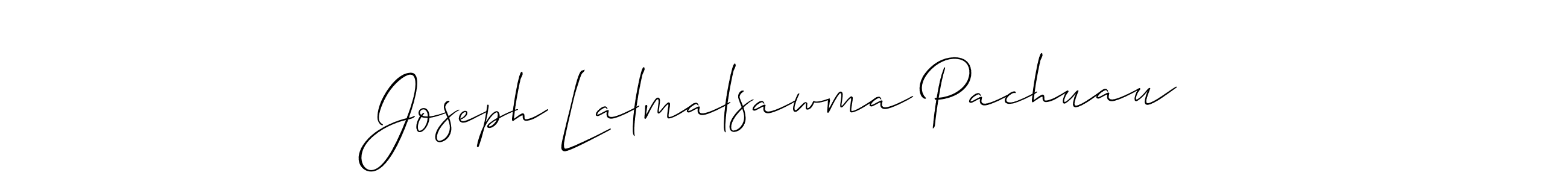 Joseph Lalmalsawma Pachuau stylish signature style. Best Handwritten Sign (Allison_Script) for my name. Handwritten Signature Collection Ideas for my name Joseph Lalmalsawma Pachuau. Joseph Lalmalsawma Pachuau signature style 2 images and pictures png