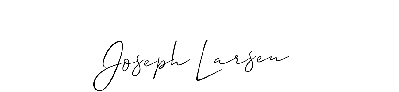 Best and Professional Signature Style for Joseph Larsen. Allison_Script Best Signature Style Collection. Joseph Larsen signature style 2 images and pictures png