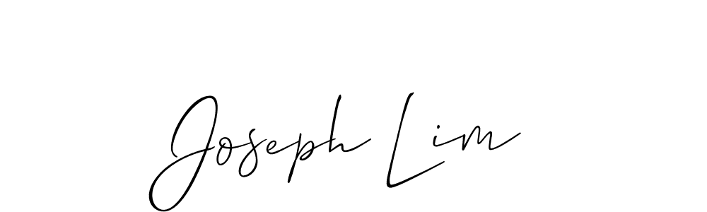 Create a beautiful signature design for name Joseph Lim. With this signature (Allison_Script) fonts, you can make a handwritten signature for free. Joseph Lim signature style 2 images and pictures png