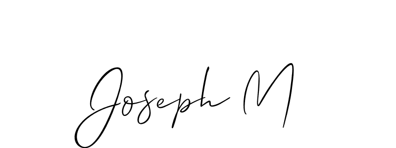 Also we have Joseph M name is the best signature style. Create professional handwritten signature collection using Allison_Script autograph style. Joseph M signature style 2 images and pictures png