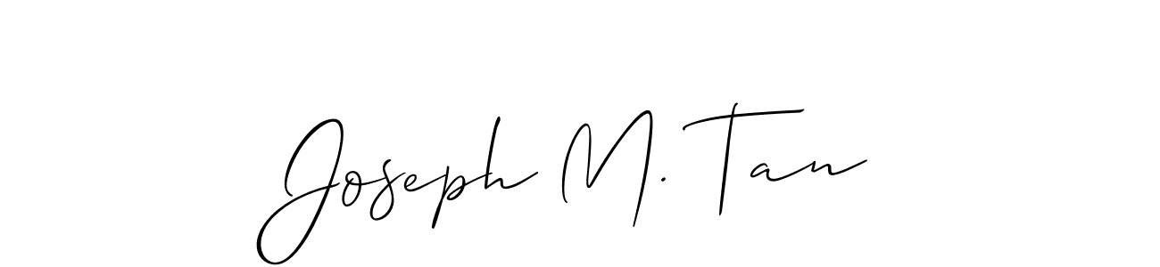 Make a beautiful signature design for name Joseph M. Tan. Use this online signature maker to create a handwritten signature for free. Joseph M. Tan signature style 2 images and pictures png
