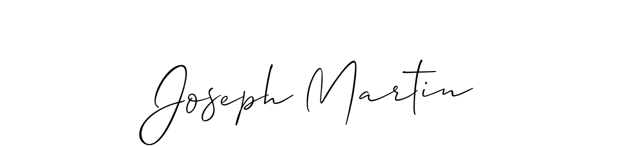 How to make Joseph Martin signature? Allison_Script is a professional autograph style. Create handwritten signature for Joseph Martin name. Joseph Martin signature style 2 images and pictures png