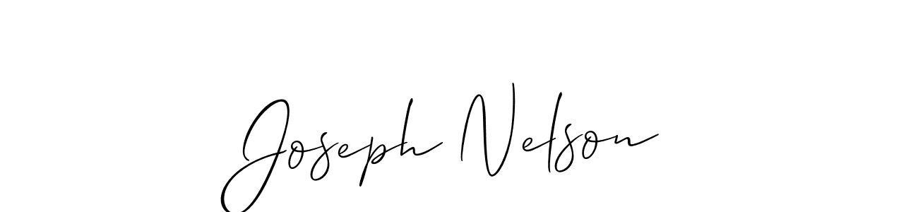 Best and Professional Signature Style for Joseph Nelson. Allison_Script Best Signature Style Collection. Joseph Nelson signature style 2 images and pictures png