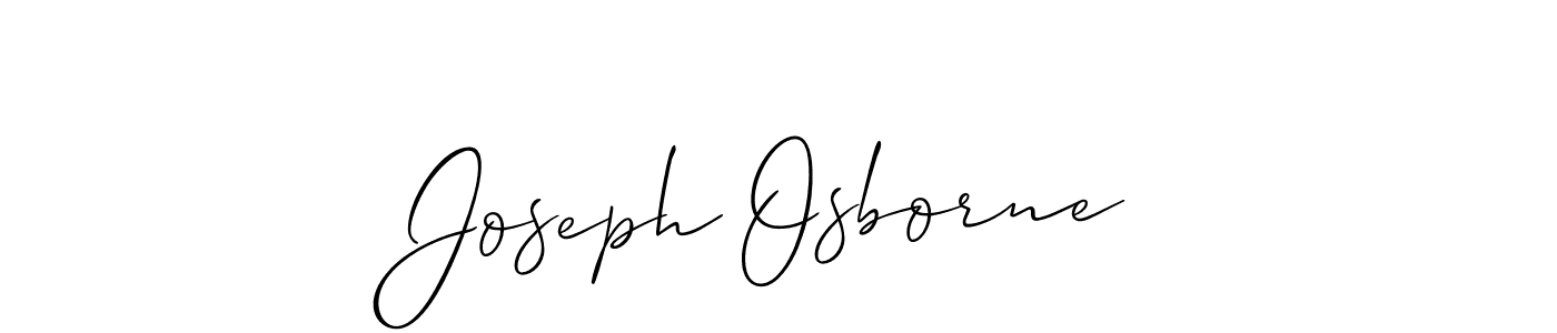 Also we have Joseph Osborne name is the best signature style. Create professional handwritten signature collection using Allison_Script autograph style. Joseph Osborne signature style 2 images and pictures png