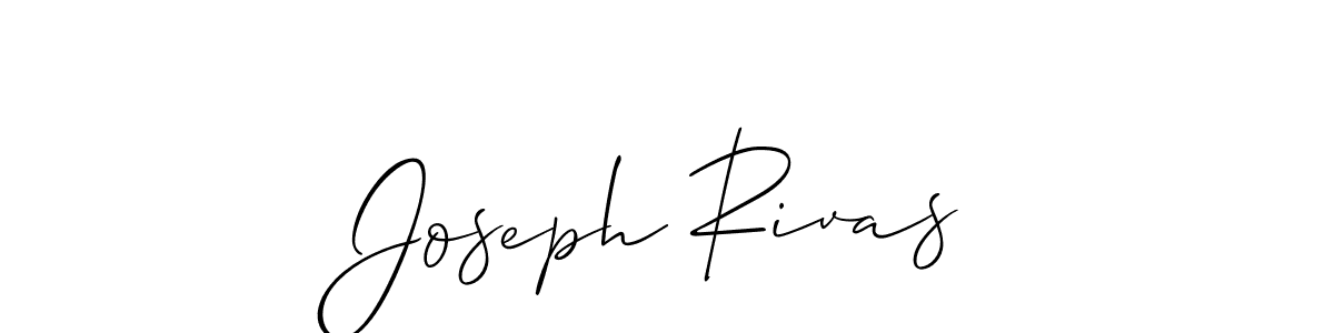 Best and Professional Signature Style for Joseph Rivas. Allison_Script Best Signature Style Collection. Joseph Rivas signature style 2 images and pictures png