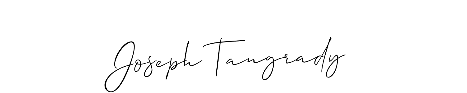 Once you've used our free online signature maker to create your best signature Allison_Script style, it's time to enjoy all of the benefits that Joseph Tangrady name signing documents. Joseph Tangrady signature style 2 images and pictures png