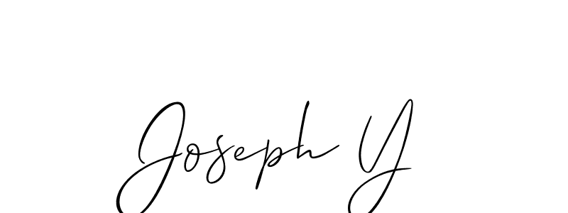 Best and Professional Signature Style for Joseph Y. Allison_Script Best Signature Style Collection. Joseph Y signature style 2 images and pictures png