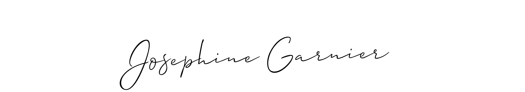 Make a beautiful signature design for name Josephine Garnier. Use this online signature maker to create a handwritten signature for free. Josephine Garnier signature style 2 images and pictures png