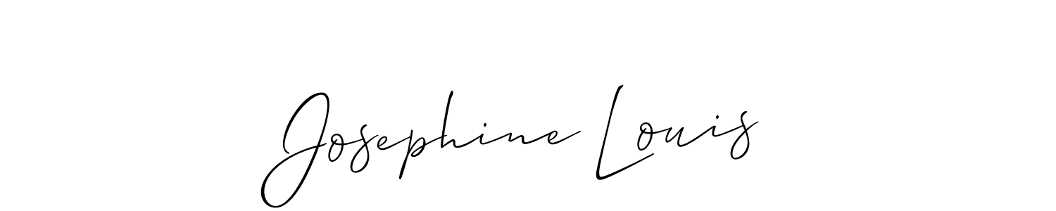 How to Draw Josephine Louis signature style? Allison_Script is a latest design signature styles for name Josephine Louis. Josephine Louis signature style 2 images and pictures png