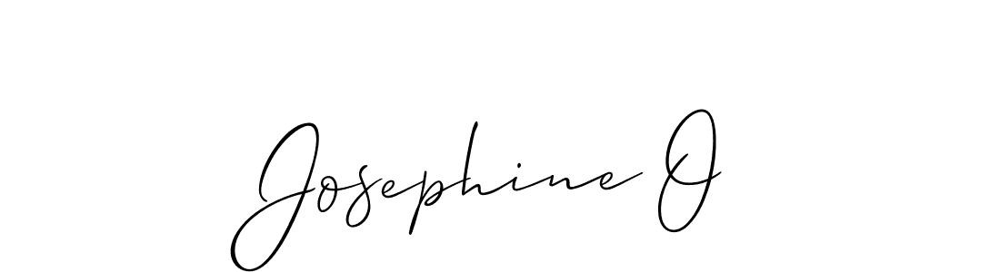 if you are searching for the best signature style for your name Josephine O. so please give up your signature search. here we have designed multiple signature styles  using Allison_Script. Josephine O signature style 2 images and pictures png