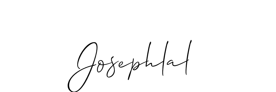 It looks lik you need a new signature style for name Josephlal. Design unique handwritten (Allison_Script) signature with our free signature maker in just a few clicks. Josephlal signature style 2 images and pictures png