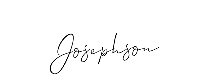 Also we have Josephson name is the best signature style. Create professional handwritten signature collection using Allison_Script autograph style. Josephson signature style 2 images and pictures png