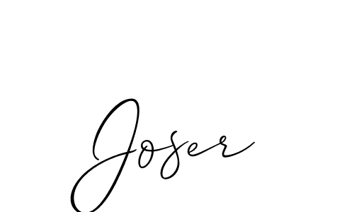 Once you've used our free online signature maker to create your best signature Allison_Script style, it's time to enjoy all of the benefits that Joser name signing documents. Joser signature style 2 images and pictures png