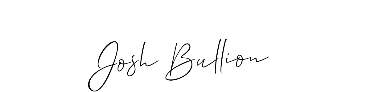 How to Draw Josh Bullion signature style? Allison_Script is a latest design signature styles for name Josh Bullion. Josh Bullion signature style 2 images and pictures png