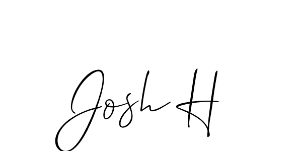 You can use this online signature creator to create a handwritten signature for the name Josh H. This is the best online autograph maker. Josh H signature style 2 images and pictures png