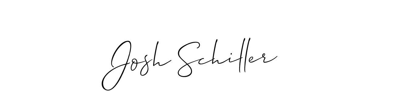 How to Draw Josh Schiller signature style? Allison_Script is a latest design signature styles for name Josh Schiller. Josh Schiller signature style 2 images and pictures png