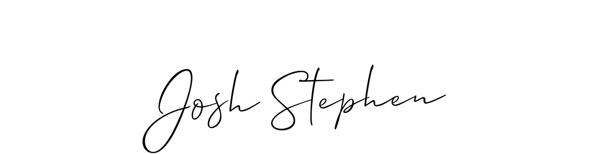 Once you've used our free online signature maker to create your best signature Allison_Script style, it's time to enjoy all of the benefits that Josh Stephen name signing documents. Josh Stephen signature style 2 images and pictures png