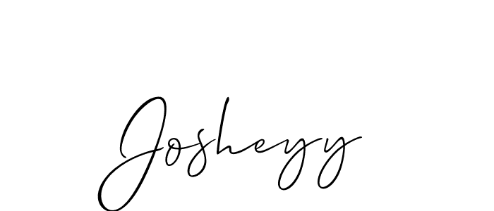 Similarly Allison_Script is the best handwritten signature design. Signature creator online .You can use it as an online autograph creator for name Josheyy. Josheyy signature style 2 images and pictures png