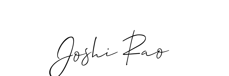 Make a beautiful signature design for name Joshi Rao. Use this online signature maker to create a handwritten signature for free. Joshi Rao signature style 2 images and pictures png