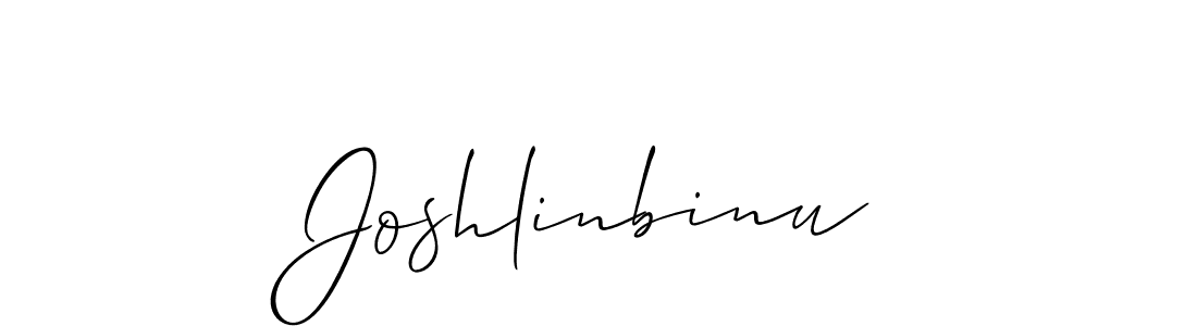 How to Draw Joshlinbinu signature style? Allison_Script is a latest design signature styles for name Joshlinbinu. Joshlinbinu signature style 2 images and pictures png