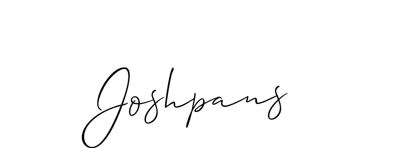 Best and Professional Signature Style for Joshpans. Allison_Script Best Signature Style Collection. Joshpans signature style 2 images and pictures png