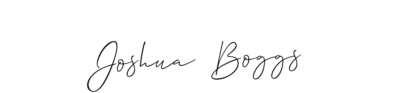 Also You can easily find your signature by using the search form. We will create Joshua  Boggs name handwritten signature images for you free of cost using Allison_Script sign style. Joshua  Boggs signature style 2 images and pictures png