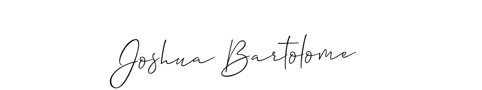 Also You can easily find your signature by using the search form. We will create Joshua Bartolome name handwritten signature images for you free of cost using Allison_Script sign style. Joshua Bartolome signature style 2 images and pictures png