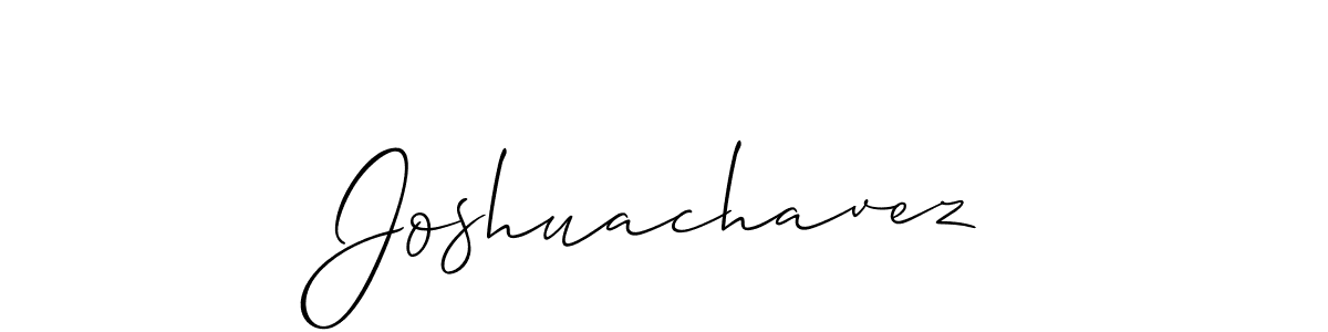 Make a beautiful signature design for name Joshuachavez. With this signature (Allison_Script) style, you can create a handwritten signature for free. Joshuachavez signature style 2 images and pictures png