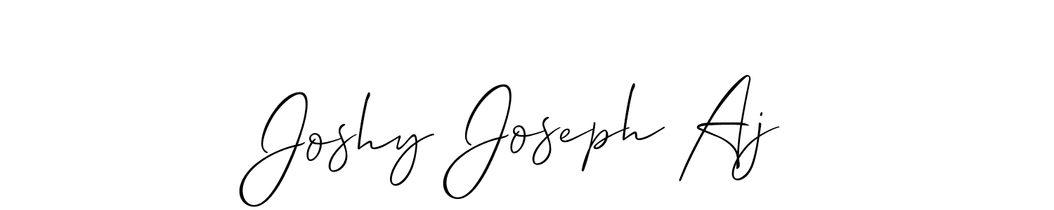 Once you've used our free online signature maker to create your best signature Allison_Script style, it's time to enjoy all of the benefits that Joshy Joseph Aj name signing documents. Joshy Joseph Aj signature style 2 images and pictures png