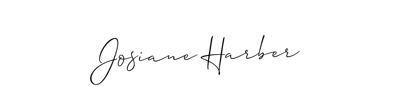 Make a beautiful signature design for name Josiane Harber. Use this online signature maker to create a handwritten signature for free. Josiane Harber signature style 2 images and pictures png