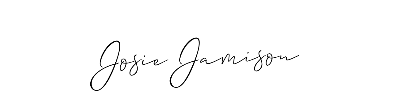 Check out images of Autograph of Josie Jamison name. Actor Josie Jamison Signature Style. Allison_Script is a professional sign style online. Josie Jamison signature style 2 images and pictures png