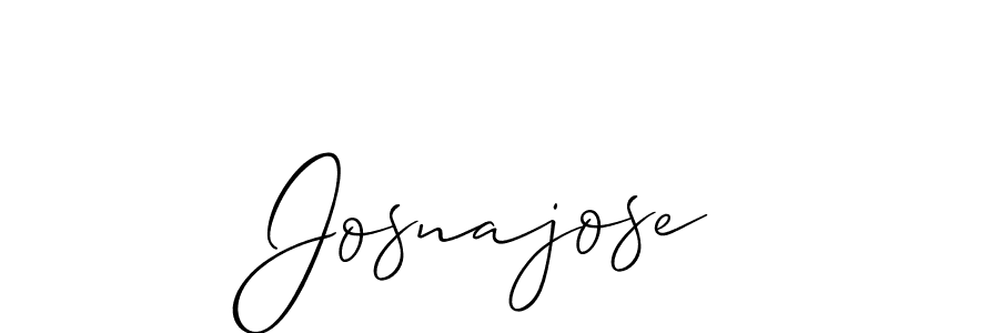 Make a beautiful signature design for name Josnajose. Use this online signature maker to create a handwritten signature for free. Josnajose signature style 2 images and pictures png