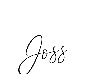 Also we have Joss name is the best signature style. Create professional handwritten signature collection using Allison_Script autograph style. Joss signature style 2 images and pictures png