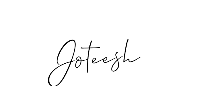 It looks lik you need a new signature style for name Joteesh. Design unique handwritten (Allison_Script) signature with our free signature maker in just a few clicks. Joteesh signature style 2 images and pictures png