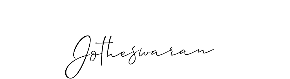 if you are searching for the best signature style for your name Jotheswaran. so please give up your signature search. here we have designed multiple signature styles  using Allison_Script. Jotheswaran signature style 2 images and pictures png