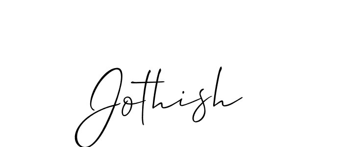 How to Draw Jothish signature style? Allison_Script is a latest design signature styles for name Jothish. Jothish signature style 2 images and pictures png