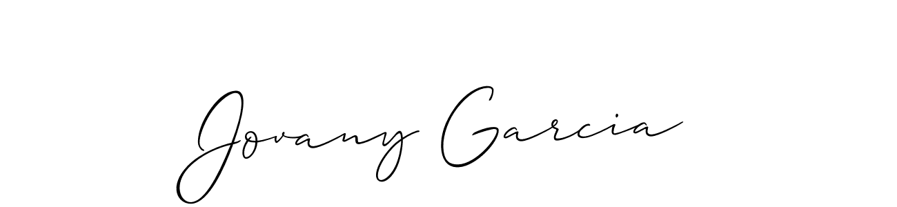 It looks lik you need a new signature style for name Jovany Garcia. Design unique handwritten (Allison_Script) signature with our free signature maker in just a few clicks. Jovany Garcia signature style 2 images and pictures png