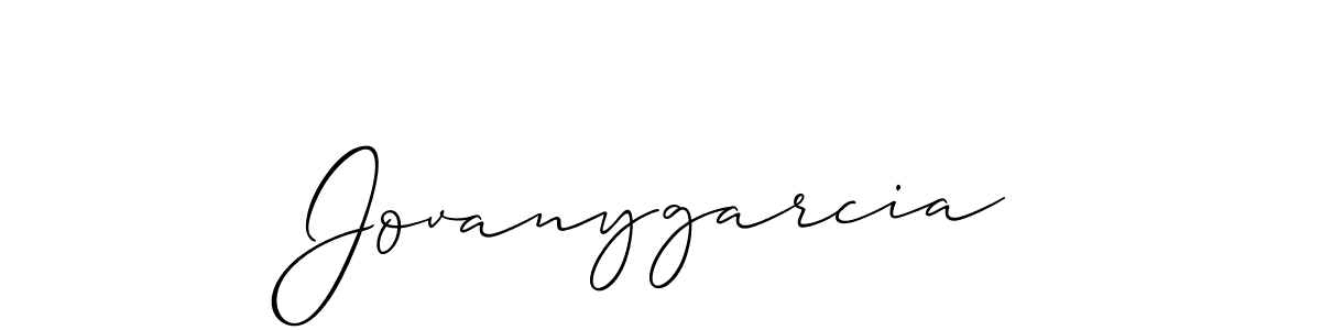 How to Draw Jovanygarcia signature style? Allison_Script is a latest design signature styles for name Jovanygarcia. Jovanygarcia signature style 2 images and pictures png