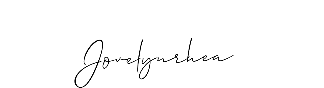 You should practise on your own different ways (Allison_Script) to write your name (Jovelynrhea) in signature. don't let someone else do it for you. Jovelynrhea signature style 2 images and pictures png