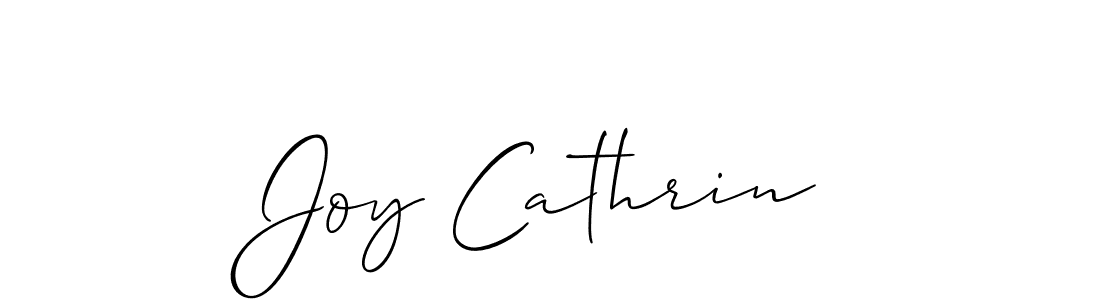 Allison_Script is a professional signature style that is perfect for those who want to add a touch of class to their signature. It is also a great choice for those who want to make their signature more unique. Get Joy Cathrin name to fancy signature for free. Joy Cathrin signature style 2 images and pictures png