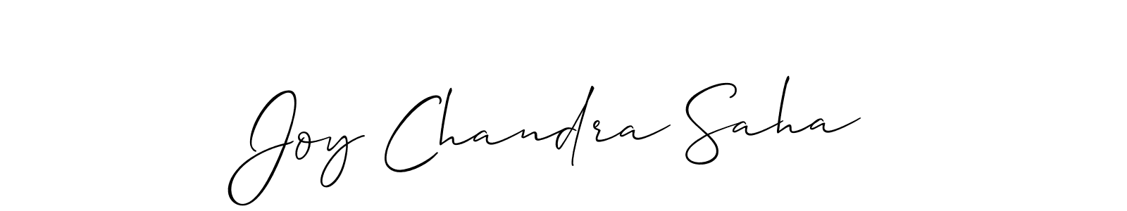 Make a beautiful signature design for name Joy Chandra Saha. Use this online signature maker to create a handwritten signature for free. Joy Chandra Saha signature style 2 images and pictures png