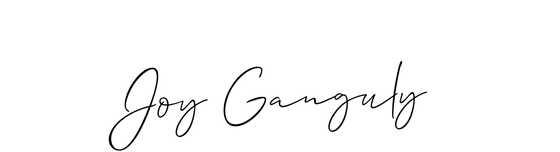 Similarly Allison_Script is the best handwritten signature design. Signature creator online .You can use it as an online autograph creator for name Joy Ganguly. Joy Ganguly signature style 2 images and pictures png