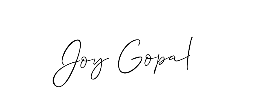 Make a beautiful signature design for name Joy Gopal. Use this online signature maker to create a handwritten signature for free. Joy Gopal signature style 2 images and pictures png