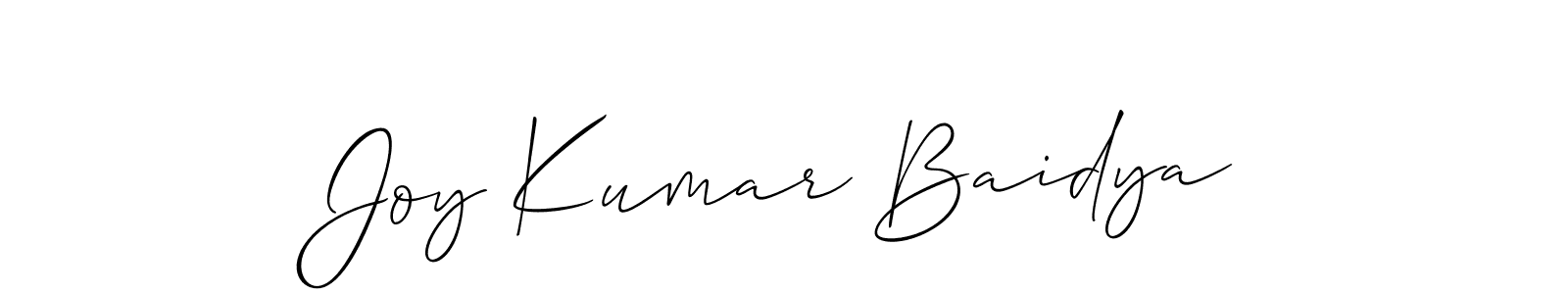 Make a beautiful signature design for name Joy Kumar Baidya. Use this online signature maker to create a handwritten signature for free. Joy Kumar Baidya signature style 2 images and pictures png