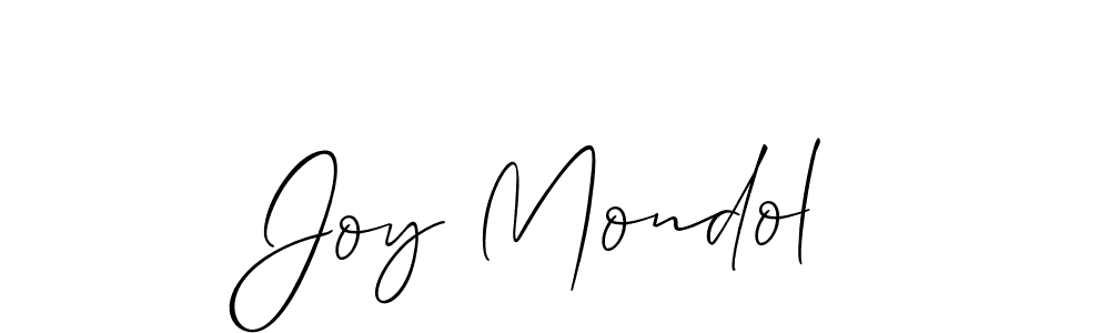 The best way (Allison_Script) to make a short signature is to pick only two or three words in your name. The name Joy Mondol include a total of six letters. For converting this name. Joy Mondol signature style 2 images and pictures png