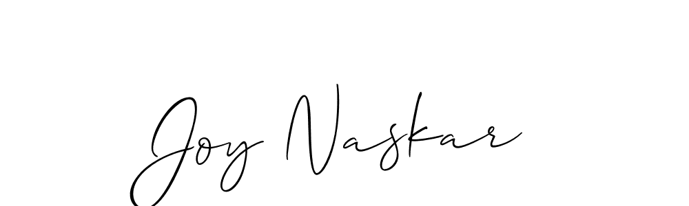 How to Draw Joy Naskar signature style? Allison_Script is a latest design signature styles for name Joy Naskar. Joy Naskar signature style 2 images and pictures png