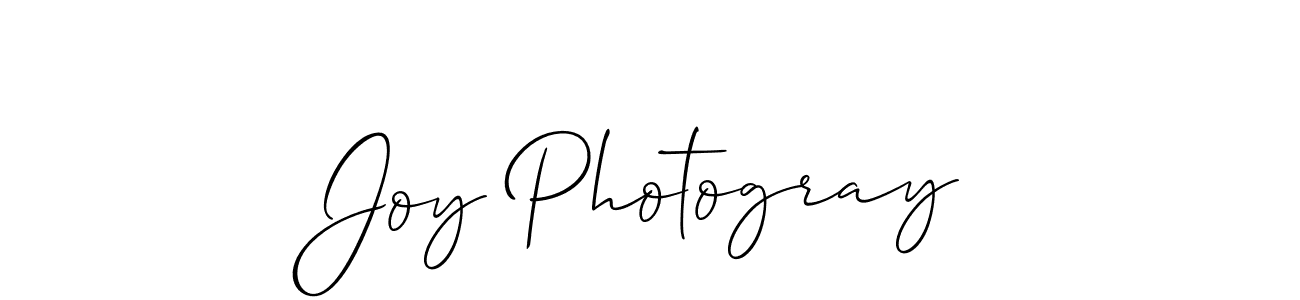 Similarly Allison_Script is the best handwritten signature design. Signature creator online .You can use it as an online autograph creator for name Joy Photogray. Joy Photogray signature style 2 images and pictures png