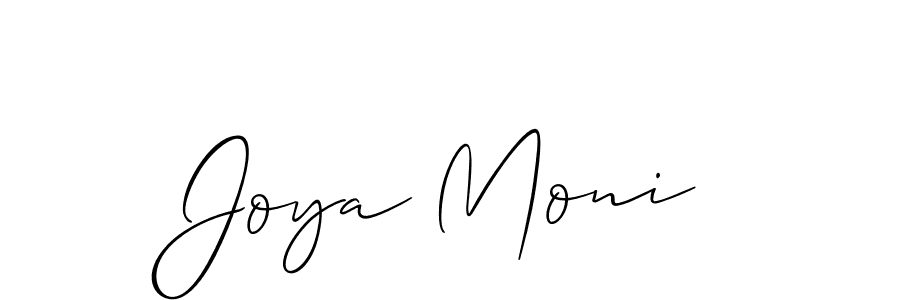 Once you've used our free online signature maker to create your best signature Allison_Script style, it's time to enjoy all of the benefits that Joya Moni name signing documents. Joya Moni signature style 2 images and pictures png