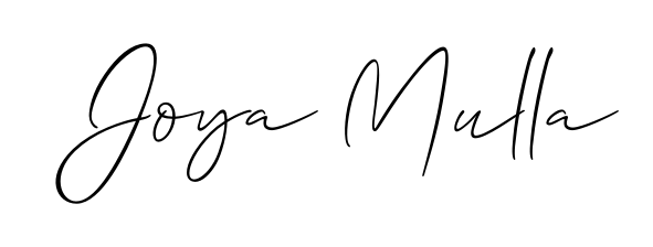 A stylish, flowing autograph style designed for name Joya Mulla using Allison_Script typography. Perfect for digital creative projects. Joya Mulla signature style 2 images and pictures png